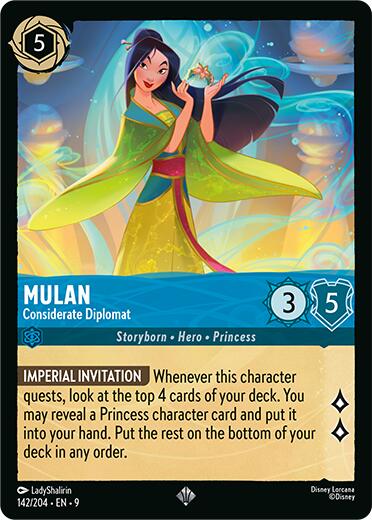 Mulan - Considerate Diplomat (142/204) [Fabled]