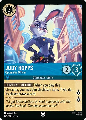 Judy Hopps - Optimistic Officer (157/204) [Fabled]