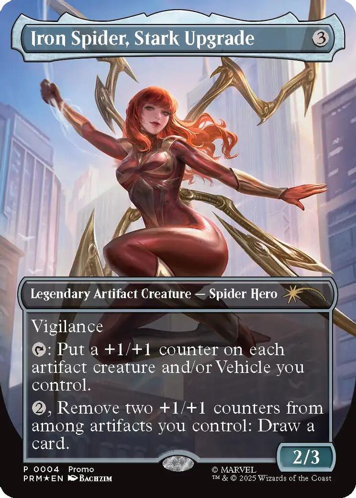 Iron Spider, Stark Upgrade (Borderless) [Media Promos]