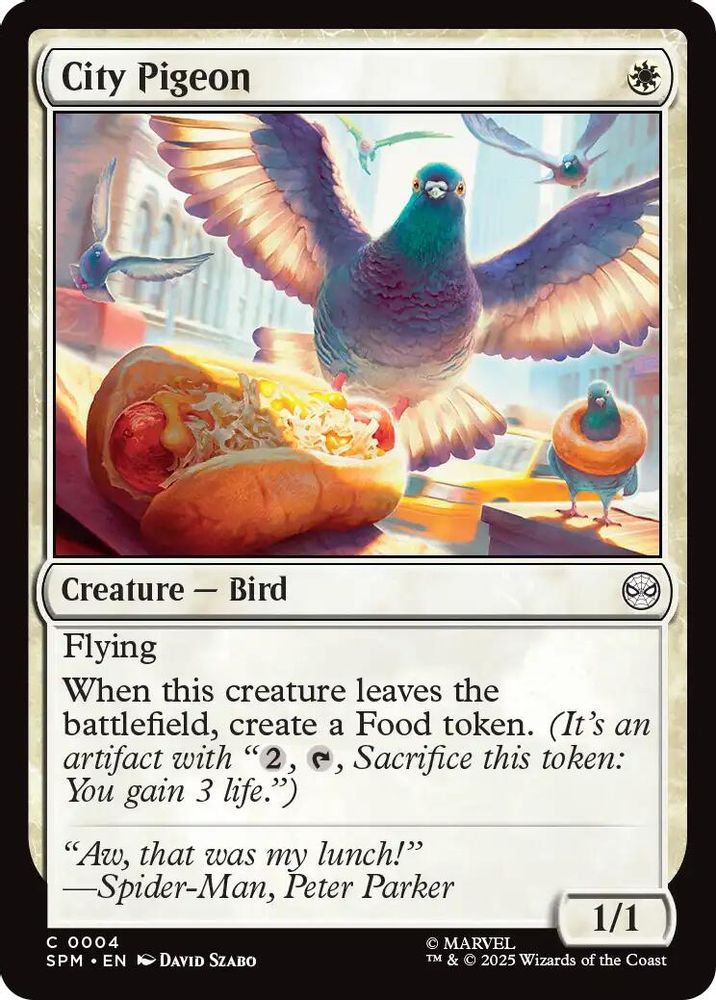 City Pigeon [Marvel's Spider-Man]