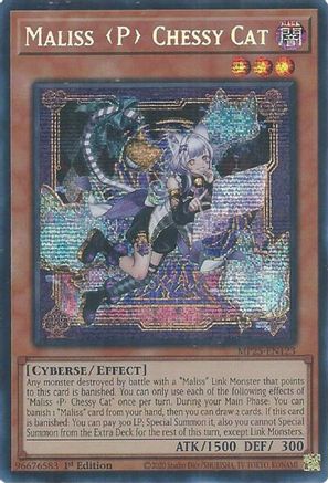 Maliss [P] Chessy Cat [MP25-EN123] Prismatic Secret Rare
