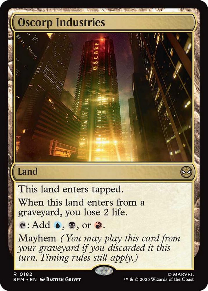 Oscorp Industries [Marvel's Spider-Man]