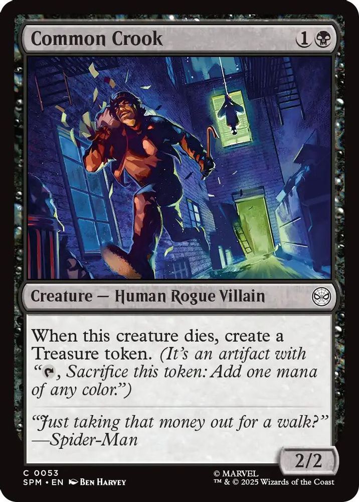 Common Crook [Marvel's Spider-Man]