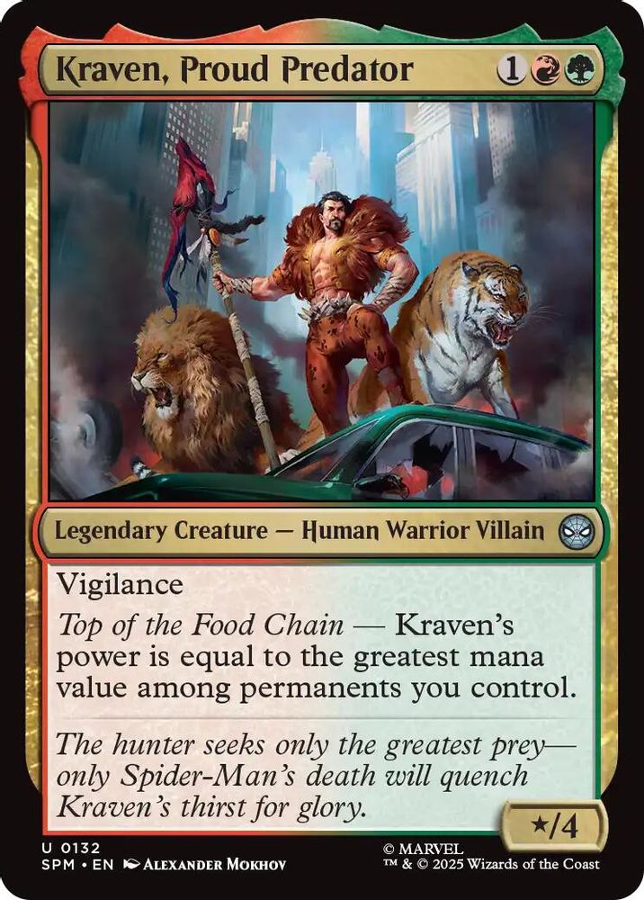 Kraven, Proud Predator [Marvel's Spider-Man]
