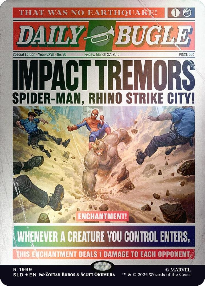 Impact Tremors (1999) (Rainbow Foil) [Secret Lair Drop Series]