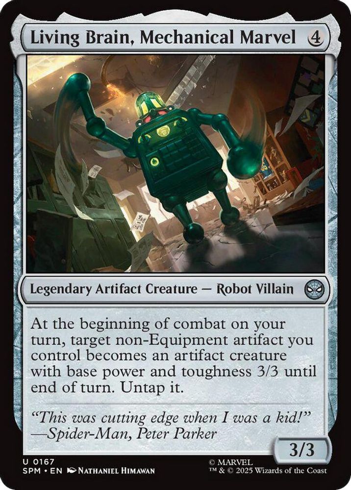 Living Brain, Mechanical Marvel [Marvel's Spider-Man]