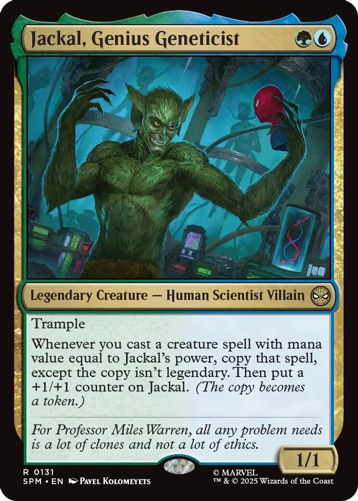 Jackal, Genius Geneticist [Marvel's Spider-Man]