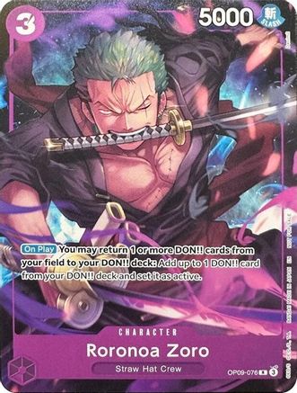 Roronoa Zoro (Welcome Pack Vol. 2) [One Piece Promotion Cards]