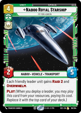 Naboo Royal Starship - Fit For A Queen (99/264) (99/264) [Secrets of Power]