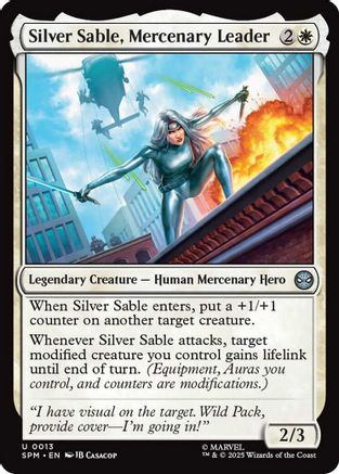 Silver Sable, Mercenary Leader [Marvel's Spider-Man]