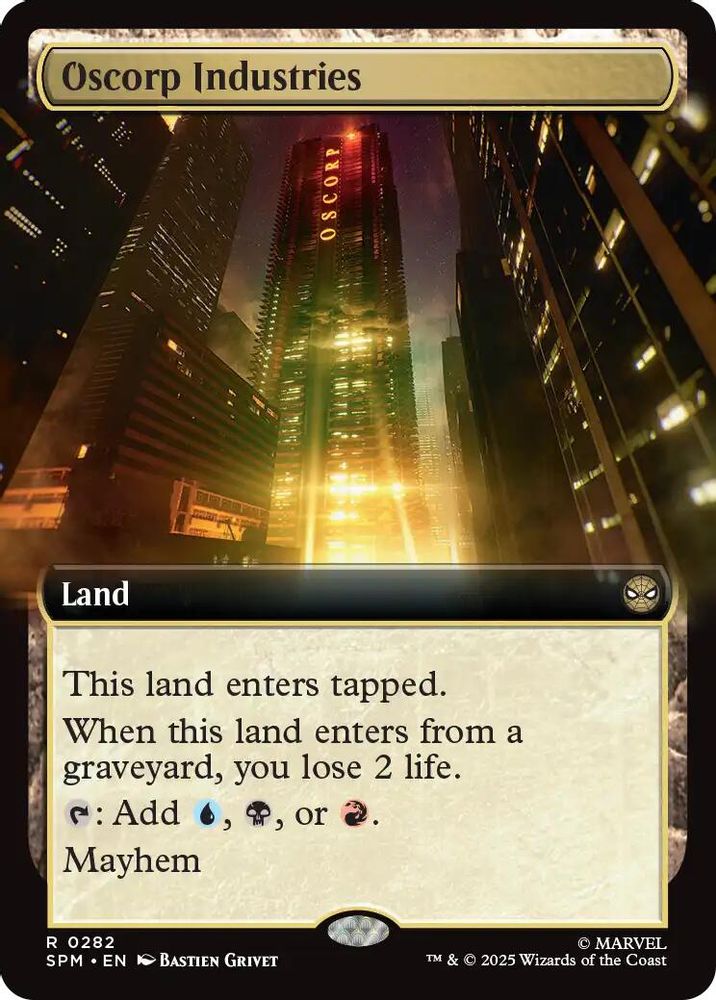 Oscorp Industries (Extended Art) [Marvel's Spider-Man]