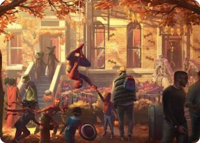 Friendly Neighborhood Art Card [Marvel's Spider-Man Art Series]