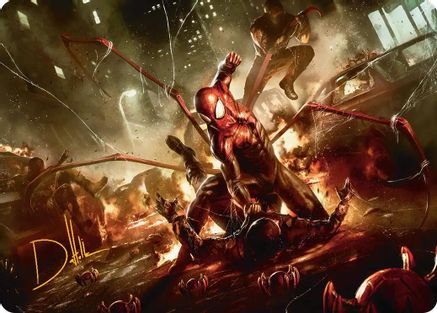Superior Spider-Man Art Card (Gold-Stamped Signature) [Marvel's Spider-Man Art Series]