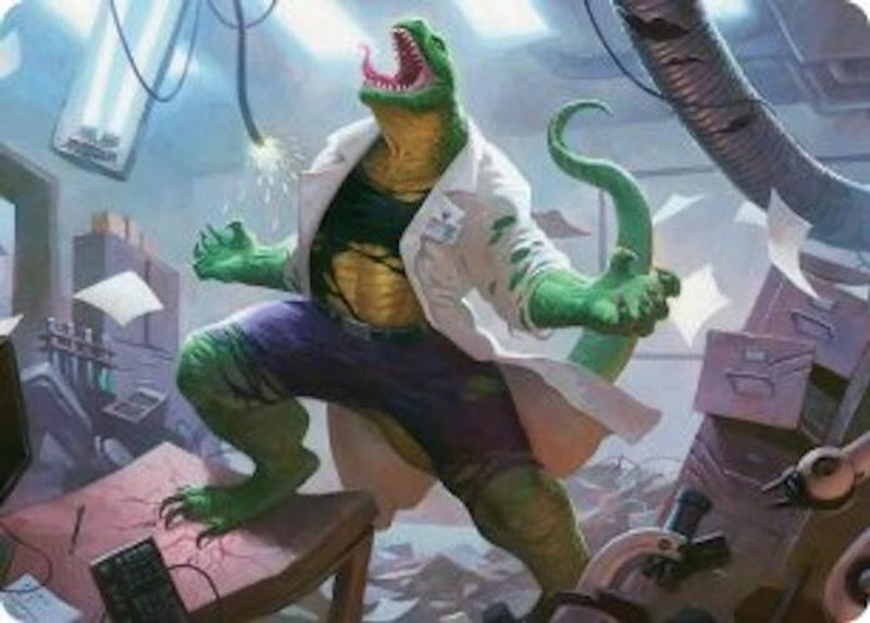 Lizard, Connors's Curse Art Card [Marvel's Spider-Man Art Series]