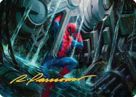 Strength of Will Art Card (Gold-Stamped Signature) [Marvel's Spider-Man Art Series]