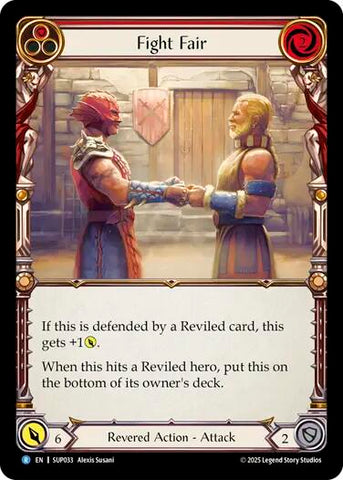 Fight Fair [SUP033] (Super Slam)  Rainbow Foil