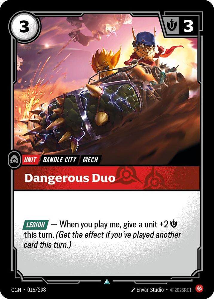 Dangerous Duo (016/298) - [Origins Foil] (Riftbound TCG)