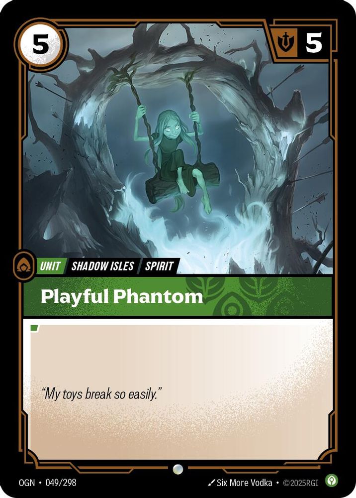 Playful Phantom (049/298) - [Origins Foil] (Riftbound TCG)