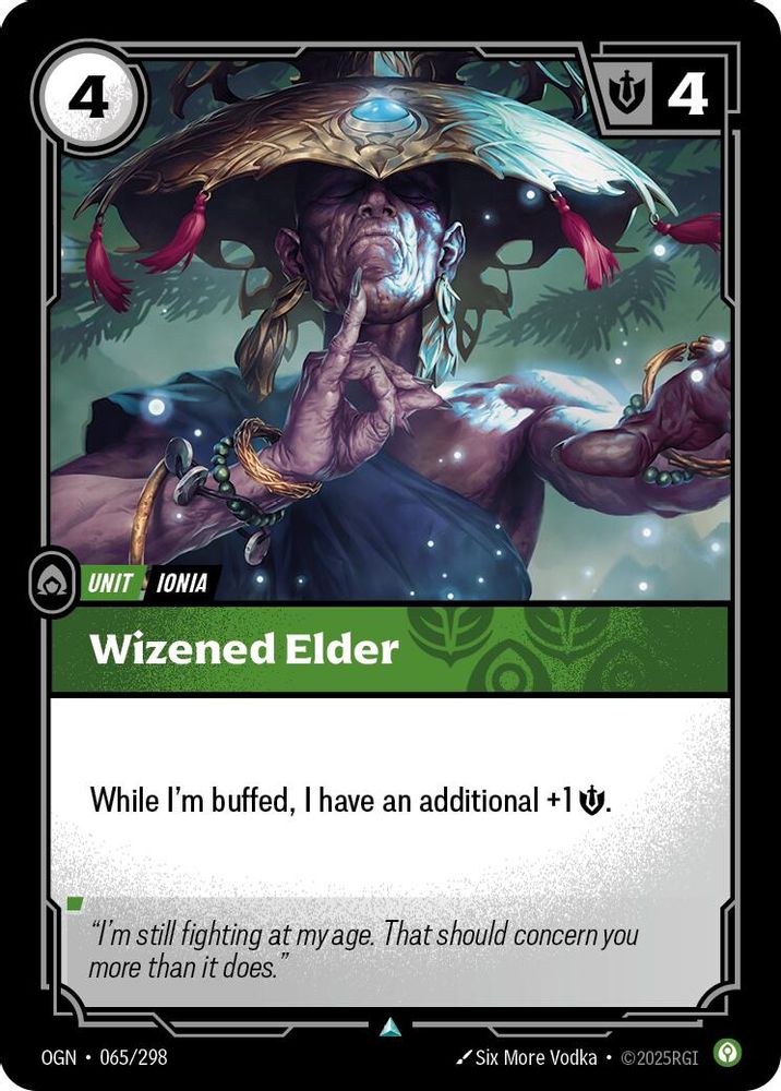 Wizened Elder (065/298) - [Origins Foil] (Riftbound TCG)