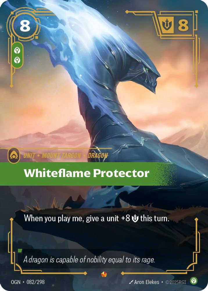 Whiteflame Protector (082/298) - [Origins Foil] (Riftbound TCG)