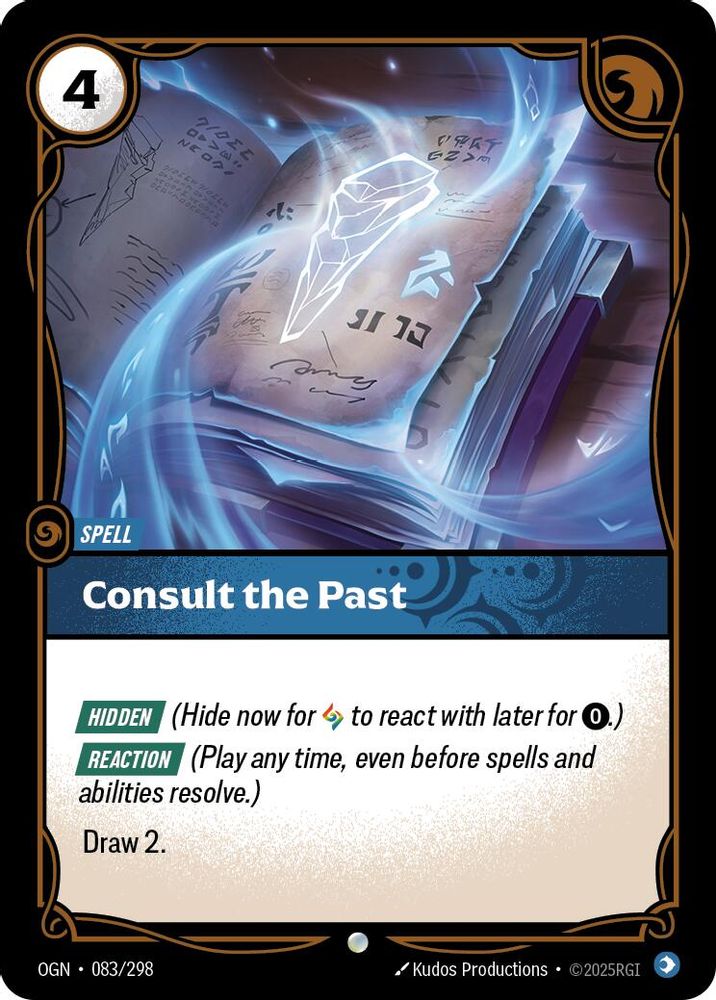 Consult the Past (083/298) - [Origins Foil] (Riftbound TCG)