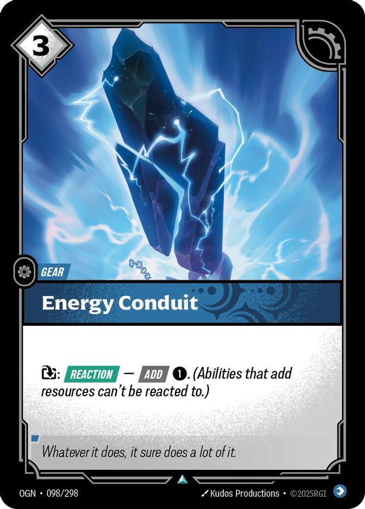 Energy Conduit (098/298) - [Origins Foil] (Riftbound TCG)