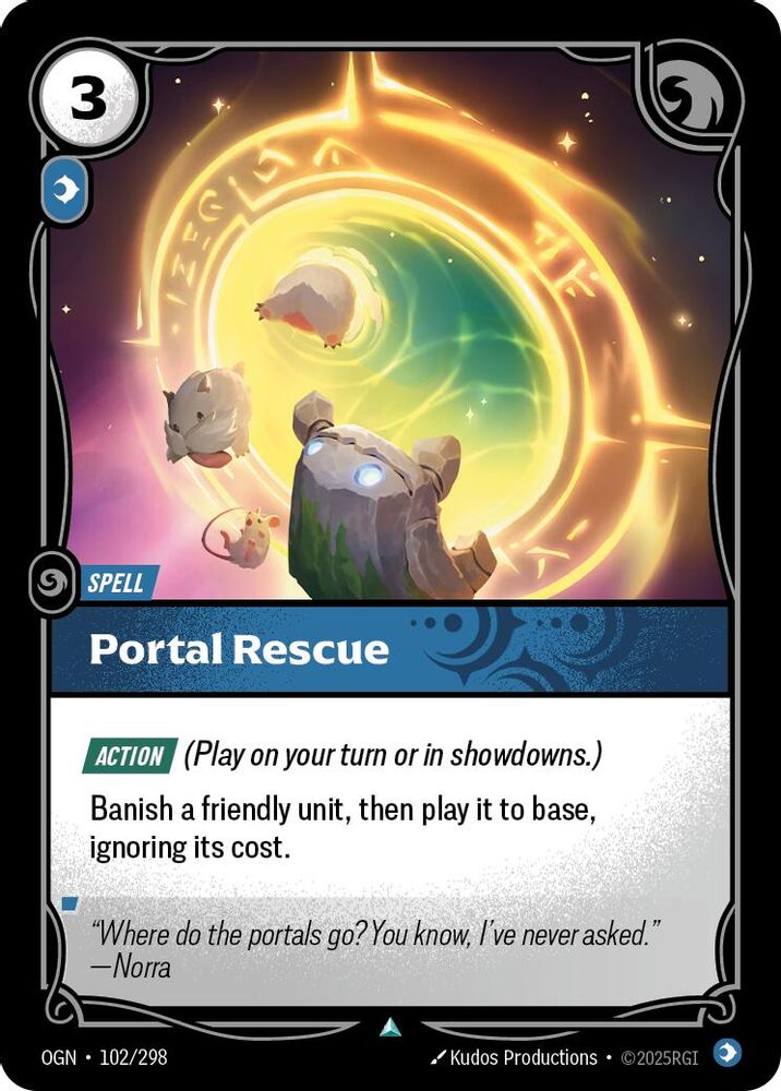 Portal Rescue (102/298) - [Origins Foil] (Riftbound TCG)