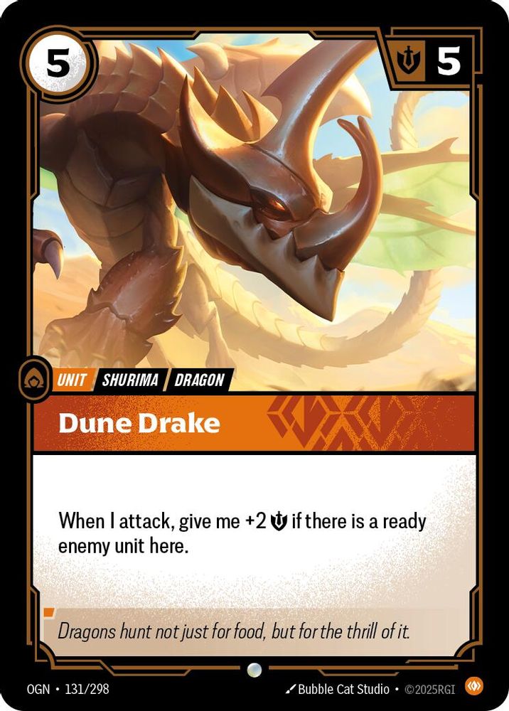 Dune Drake (131/298) - [Origins Foil] (Riftbound TCG)