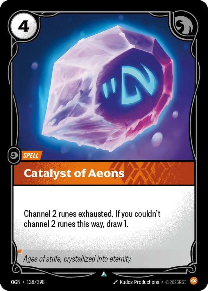 Catalyst of Aeons (138/298) - [Origins Foil] (Riftbound TCG)