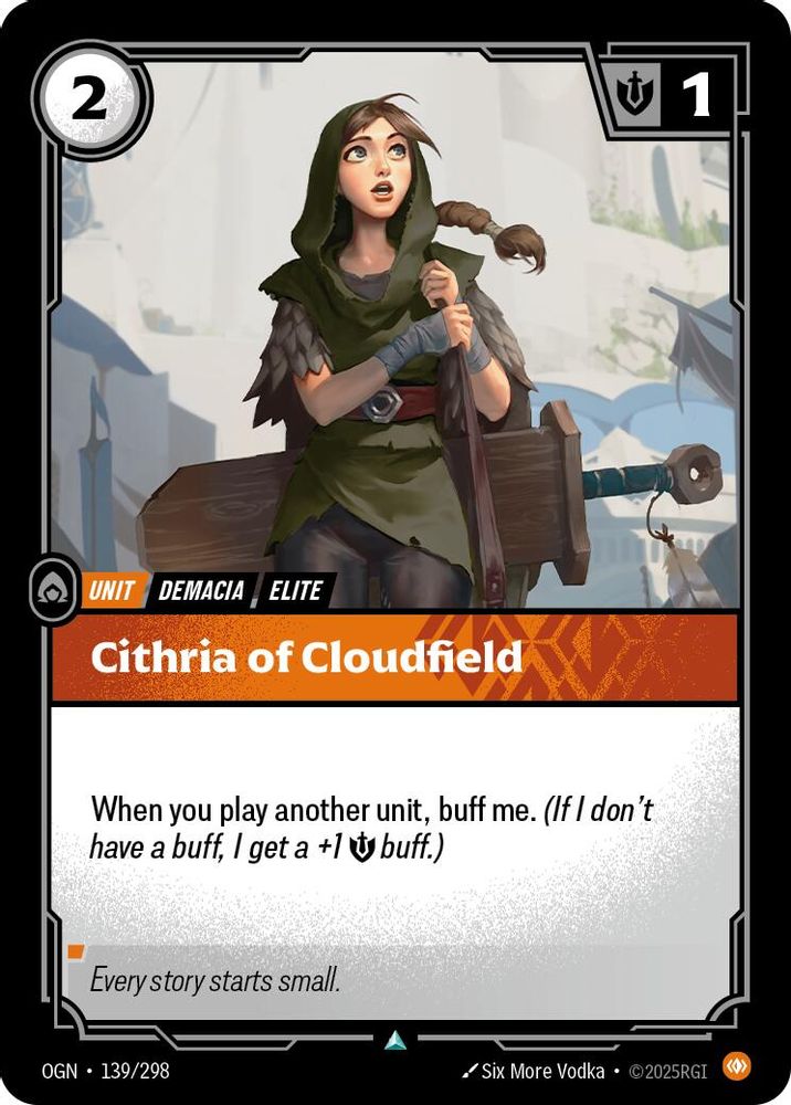 Cithria of Cloudfield (139/298) - [Origins Foil] (Riftbound TCG)
