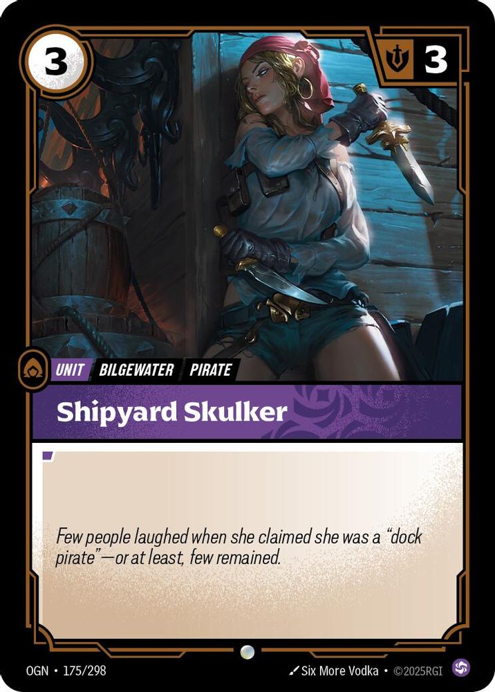 Shipyard Skulker (175/298) - [Origins Foil] (Riftbound TCG)