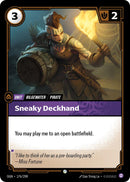 Sneaky Deckhand