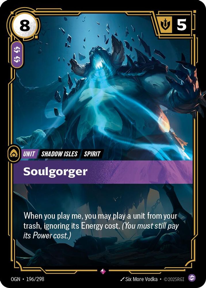 Soulgorger (196/298) - [Origins Foil] (Riftbound TCG)