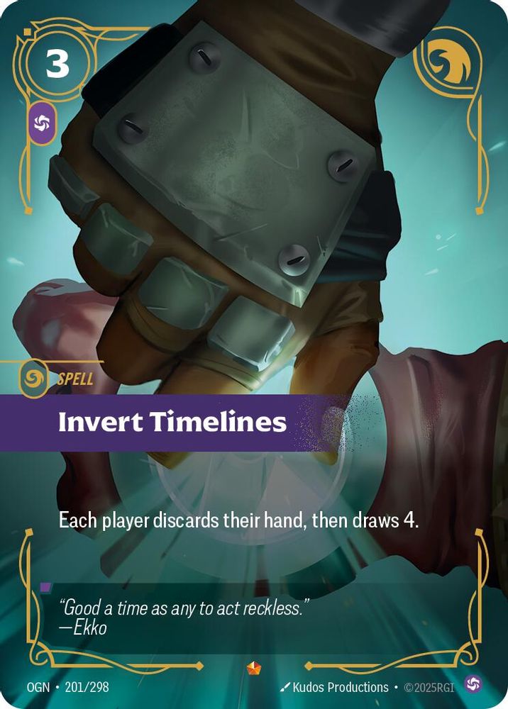 Invert Timeline (201/298) - [Origins Foil] (Riftbound TCG)