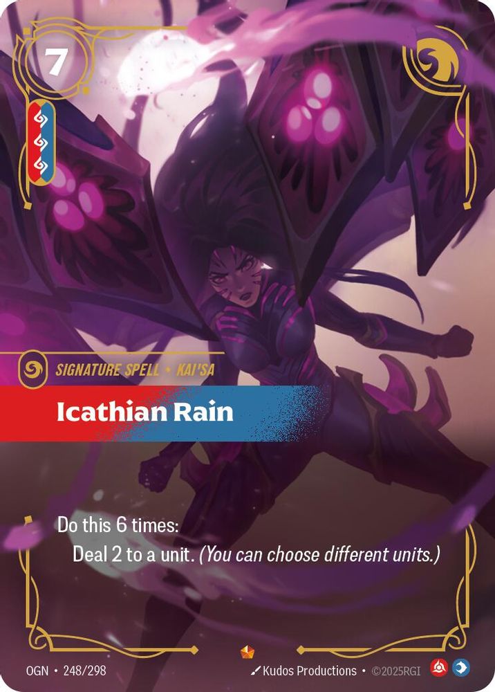 Icathian Rain (248/298) - [Origins Foil] (Riftbound TCG)