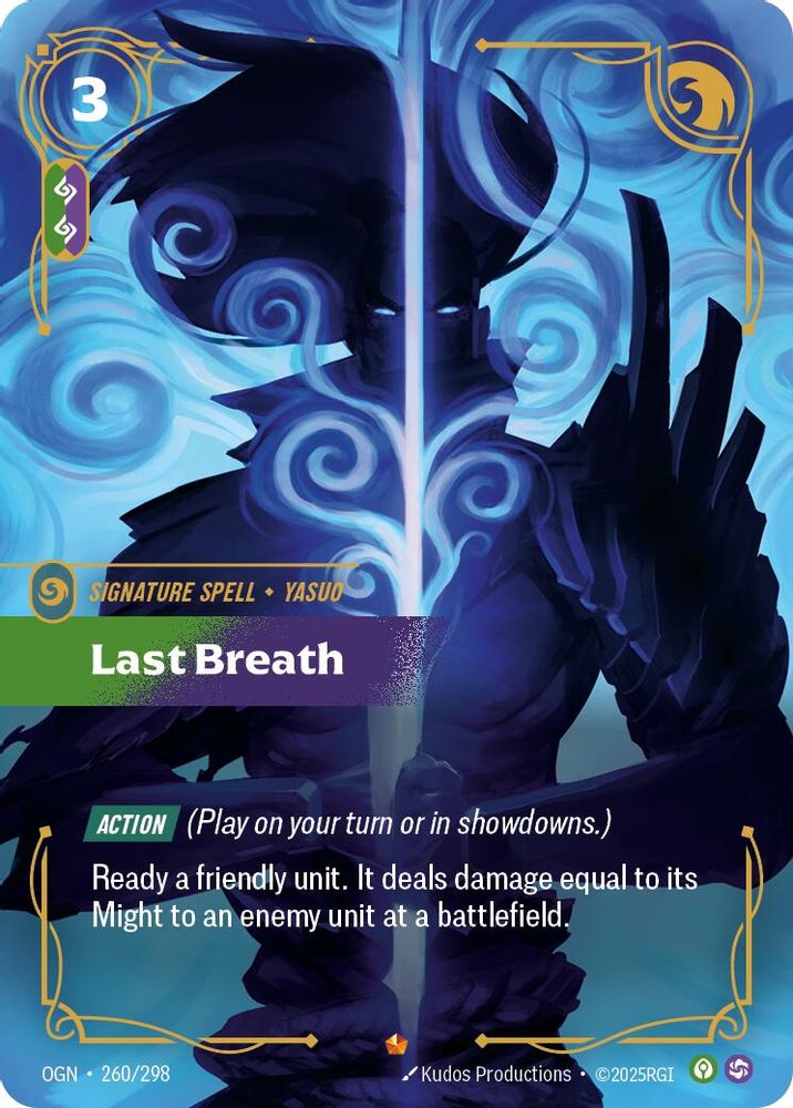 Last Breath (260/298) - [Origins Foil] (Riftbound TCG)