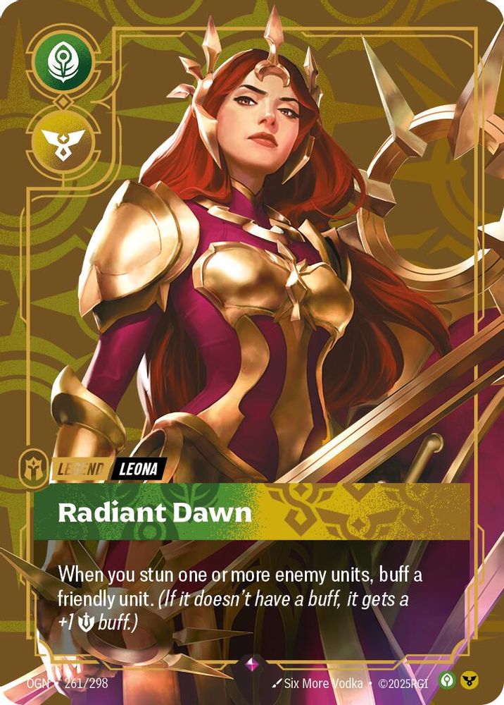 Leona - Radiant Dawn (261/298) - [Origins Foil] (Riftbound TCG)