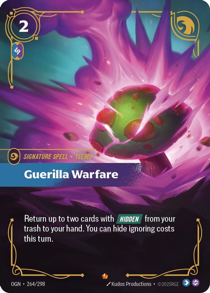 Guerilla Warfare (264/298) - [Origins Foil] (Riftbound TCG)
