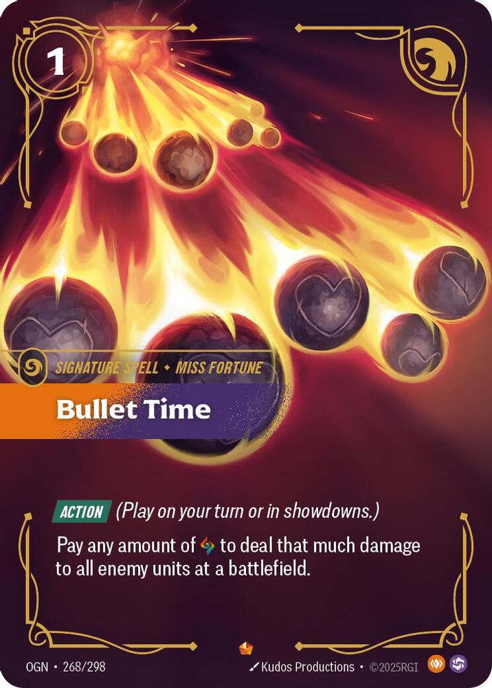 Bullet Time (268/298) - [Origins Foil] (Riftbound TCG)