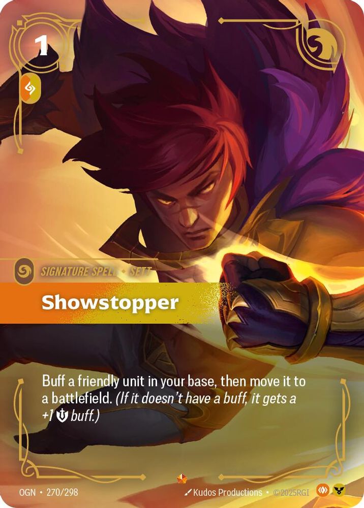 Showstopper (270/298) - [Origins Foil] (Riftbound TCG)