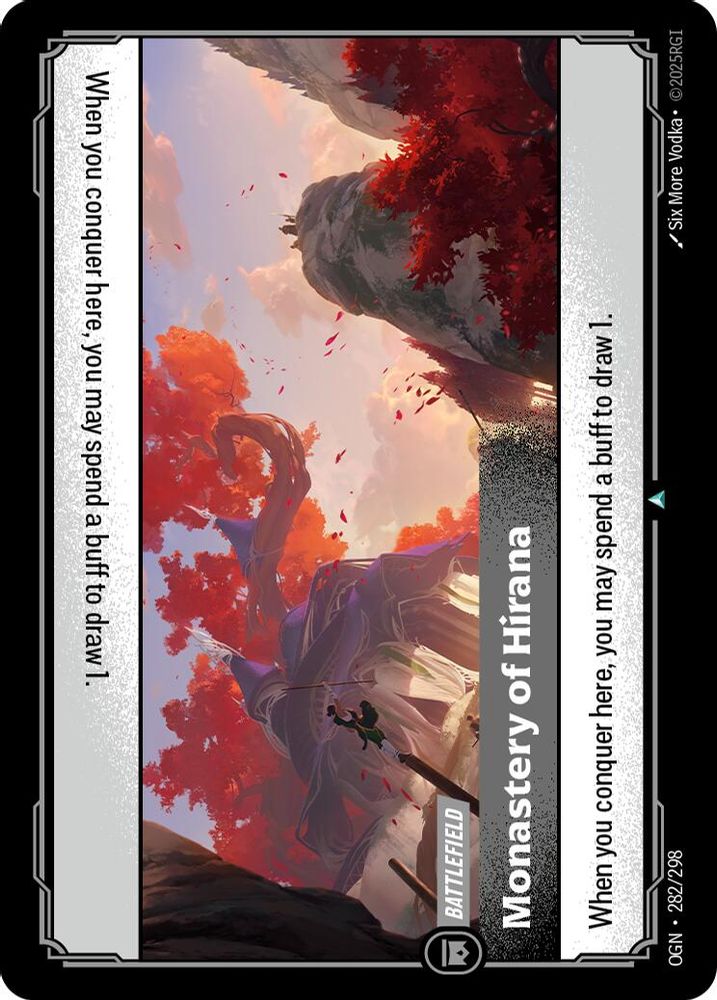 Monastery of Hirana (282/298) - [Origins Foil] (Riftbound TCG)