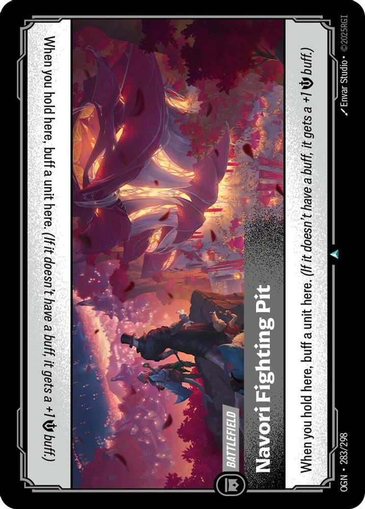 Navori Fighting Pit (283/298) - [Origins Foil] (Riftbound TCG)