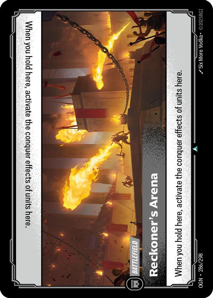 Reckoner's Arena (286/298) - [Origins Foil] (Riftbound TCG)