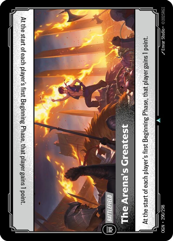 The Arena's Greatest (290/298) - [Origins Foil] (Riftbound TCG)