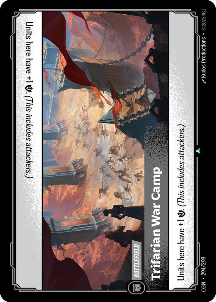 Trifarian War Camp (294/298) - [Origins Foil] (Riftbound TCG)