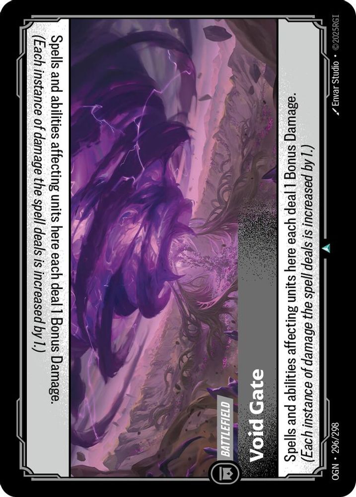 Void Gate (296/298) - [Origins Foil] (Riftbound TCG)