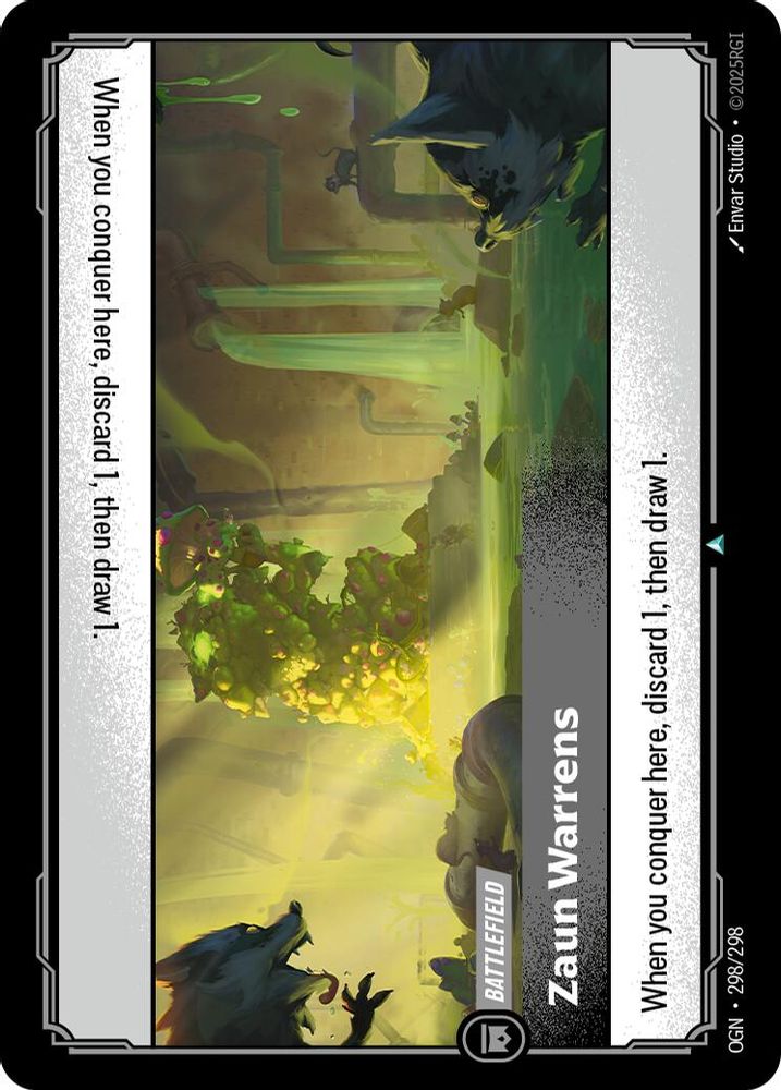 Zaun Warrens (298/298) - [Origins ] (Riftbound TCG)