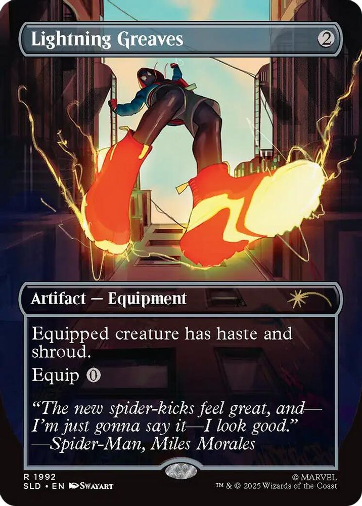 Lightning Greaves (1992) [Secret Lair Drop Series]