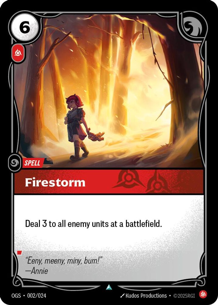 Firestorm (002/024) - [Origins Proving Grounds ] (Riftbound TCG)