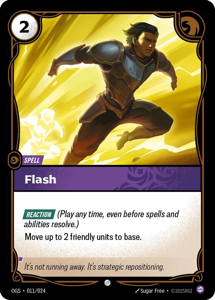 Flash (011/024) - [Origins Proving Grounds ] (Riftbound TCG)